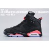 AIR JORDAN 6 RETRO &quot;INFRARED 2014&quot; black mens 384664-023