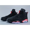 AIR JORDAN 6 RETRO &quot;INFRARED 2014&quot; black mens 384664-023