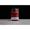 Air Jordan 1 Mid Gym Red Black 554724-610