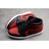 Air Jordan 1 Mid Gym Red Black 554724-610