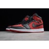 Air Jordan 1 Mid Gym Red Black 554724-610