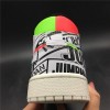 Jordan 1 Mid Poolside Men's Shoe White/Green/Pink 554724-119