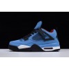 Travis Scott x Air Jordan 4 "Houston Oilers"  University Blue 308497-406