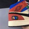 Blue The Great x Air Jordan 1 Mid "Fearless"CU2805-100