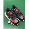 V*ersace CHAIN REACTION SNEAKERS black&white&red