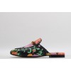 Multicolor Princetown Floral Canvas Slippe