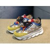 V*ersace CHAIN REACTION SNEAKERS RED&WHITE&YELLOW&GREY&BLUE