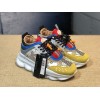 V*ersace CHAIN REACTION SNEAKERS RED&WHITE&YELLOW&GREY&BLUE