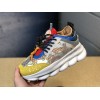 V*ersace CHAIN REACTION SNEAKERS RED&WHITE&YELLOW&GREY&BLUE