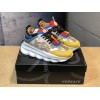 V*ersace CHAIN REACTION SNEAKERS RED&WHITE&YELLOW&GREY&BLUE