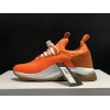 V*ersace CROSS CHAINER SNEAKERS orange&white