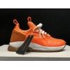 V*ersace CROSS CHAINER SNEAKERS orange&white