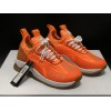 V*ersace CROSS CHAINER SNEAKERS orange&white