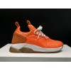 V*ersace CROSS CHAINER SNEAKERS orange&white