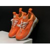 V*ersace CROSS CHAINER SNEAKERS orange&white