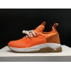 V*ersace CROSS CHAINER SNEAKERS orange&white