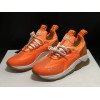 V*ersace CROSS CHAINER SNEAKERS orange&white