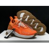 V*ersace CROSS CHAINER SNEAKERS orange&white