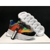 V*ersace CHAIN REACTION SNEAKERS BLACK&WHITE&RED&GREEN&BLUE