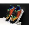 V*ersace CHAIN REACTION SNEAKERS BLACK&WHITE&RED&GREEN&BLUE