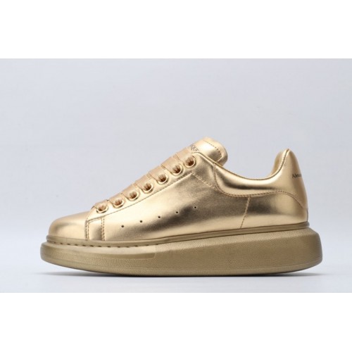 AMQ Gold oversized sneakers