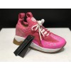 V*ersace CROSS CHAINER SNEAKERS pink&white