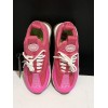 V*ersace CROSS CHAINER SNEAKERS pink&white