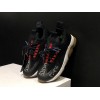 V*ersace CROSS CHAINER SNEAKERS black&white&red