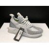 V*ersace CROSS CHAINER SNEAKERS grey&white