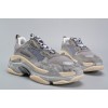 BLG 17FW TRIPLE S WASHED SHOW SNEA GREY  MENS AED2900