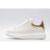 AMQ 40MM LEATHER & METALLIC LEATHER SNEAKERS