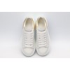 AMQ 40MM LEATHER & METALLIC LEATHER SNEAKERS