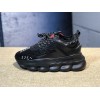 V*ersace CHAIN REACTION SNEAKERS BLACK&RED