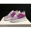 V*ersace CHAIN REACTION SNEAKERS purple&pink&white