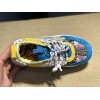 V*ersace CHAIN REACTION SNEAKERS BLUE&WHITE&YELLOW