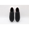 AMQ oversized black sneakers with rose heel