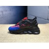 V*ersace CHAIN REACTION SNEAKERS blue&black&red