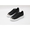 AMQ black oversized sneakers