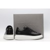 AMQ black oversized sneakers