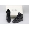 AMQ black oversized sneakers