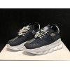 V*ersace CHAIN REACTION SNEAKERS BLACK&WHITE&BLUE&RED