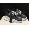 V*ersace CHAIN REACTION SNEAKERS BLACK&WHITE&BLUE&RED