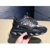 V*ersace CHAIN REACTION SNEAKERS BLACK