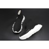 BLG Stretch Mesh High Top Sneaker Black White