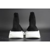BLG Stretch Mesh High Top Sneaker Black White