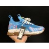 V*ersace CROSS CHAINER SNEAKERS blue&white&red