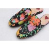 Multicolor Princetown Floral Canvas Slippe