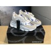 V*ersace CHAIN REACTION SNEAKERS GREY&WHITE&BLUE