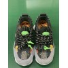 V*ersace CHAIN REACTION SNEAKERS black&white&green