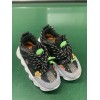 V*ersace CHAIN REACTION SNEAKERS black&white&green